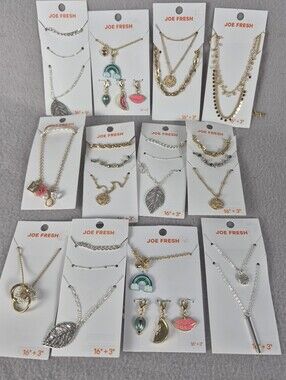 JOE FRESH Necklace Bundle – 12-Piece Collection